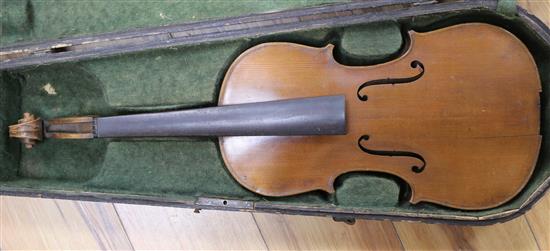 2 Violas in cases